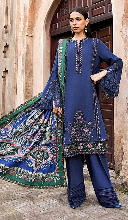 Maria B Embroidered Summer Collection – Flat 50% OFF on Luxe 3-Piece Lawn Suits!