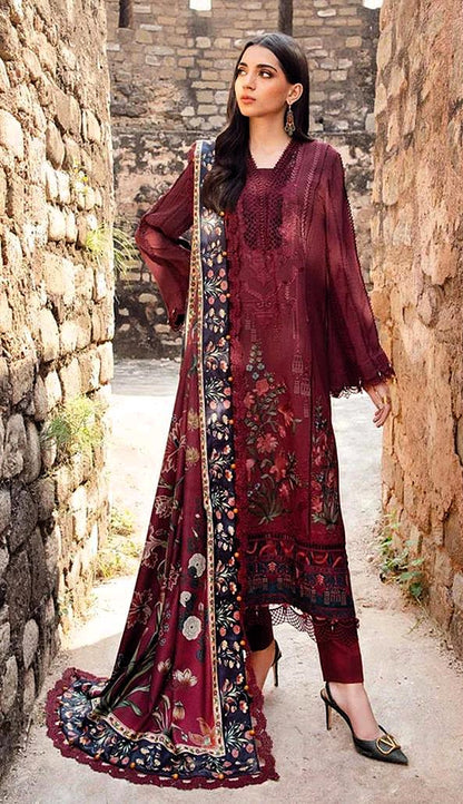 Maria B Summer Sale – Flat 50% OFF on Exquisite Embroidered 3-Piece Lawn Suits!